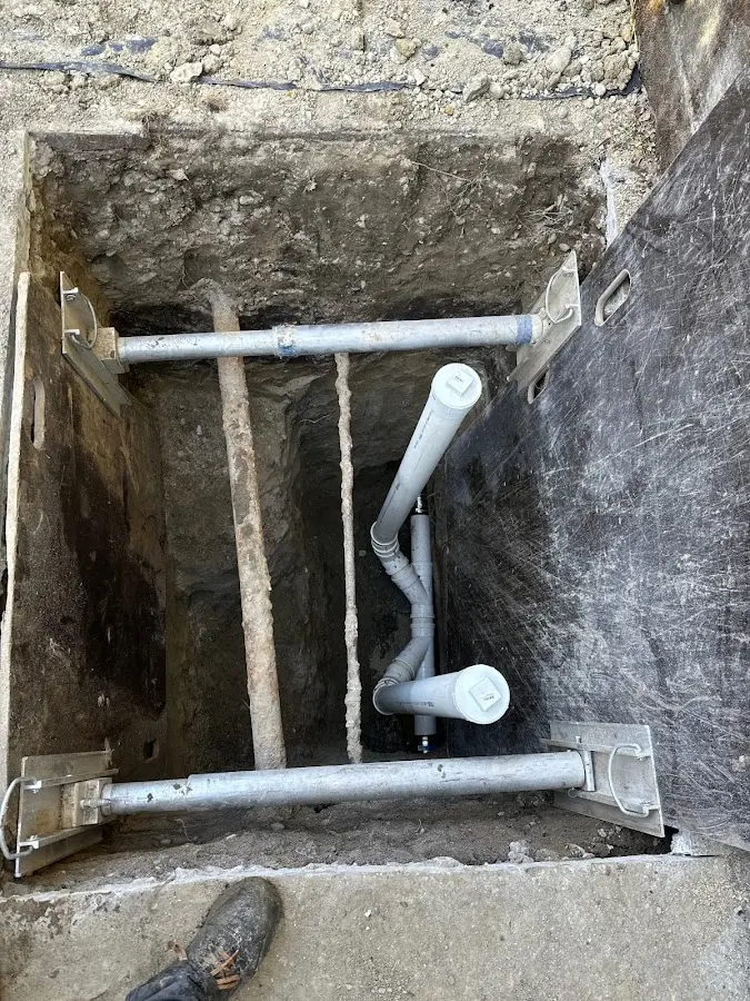 Experienced plumber completing Gas Line Repair work in Friendship Heights Village